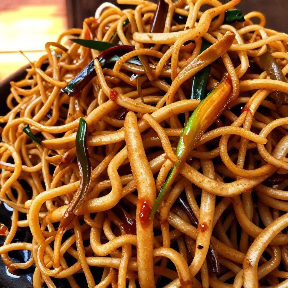 20-minute sweet and spicy noodles