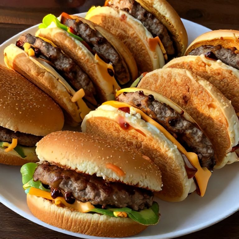 crispy big mac tacos
