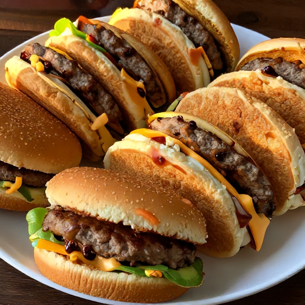 crispy big mac tacos