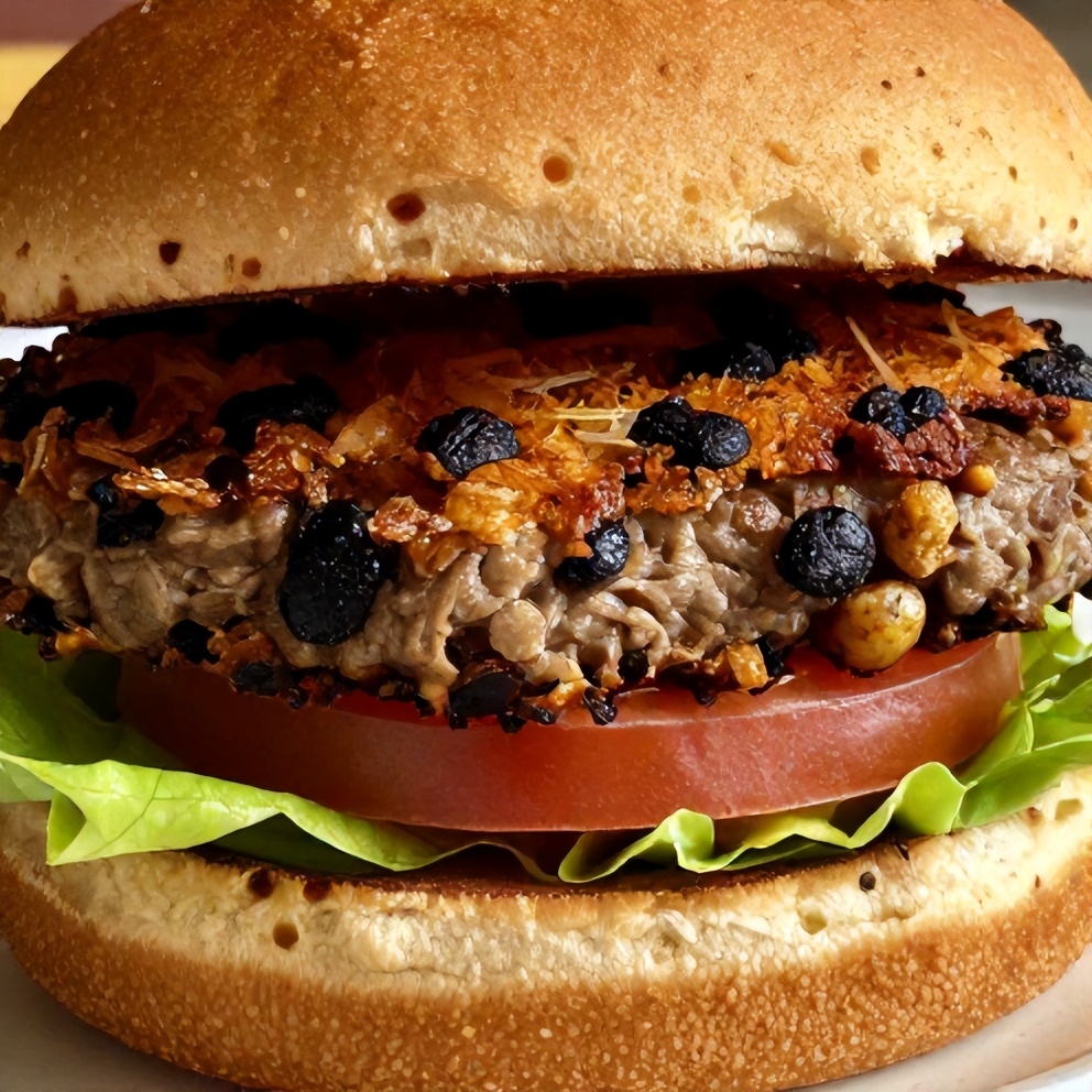 Black Bean Quinoa Burgers