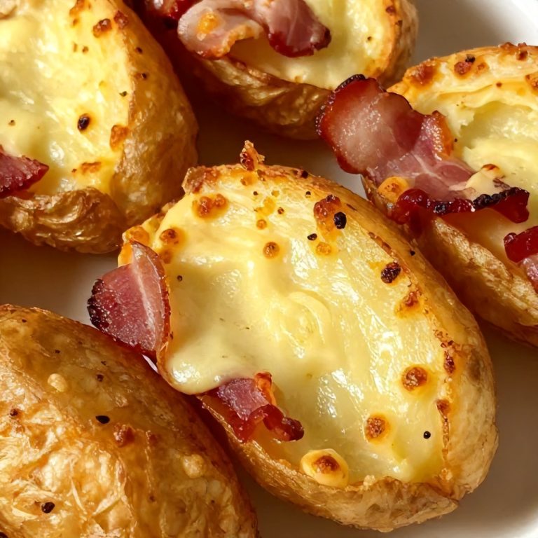 Crispy Cheesy Potato Skins