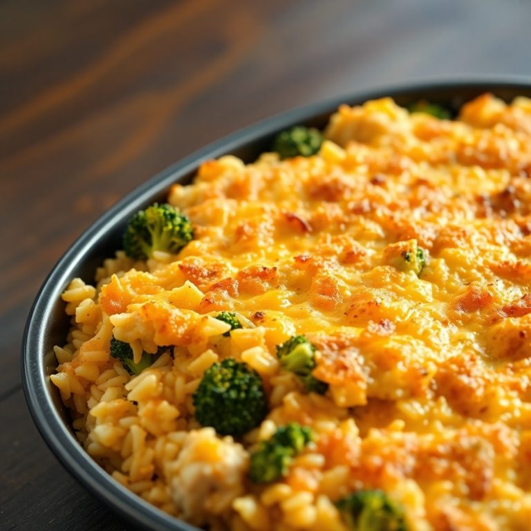 chicken broccoli rice casserole
