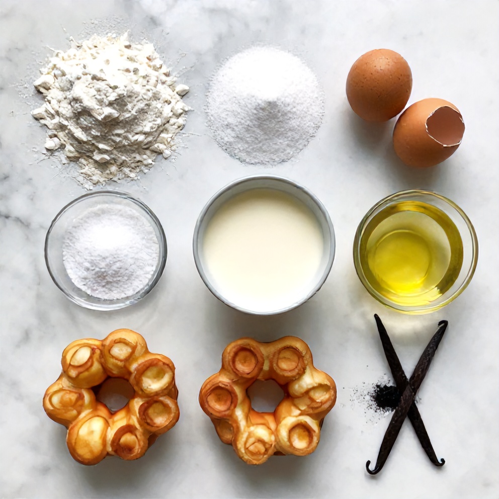 Funnel Cake Bites Ingredients