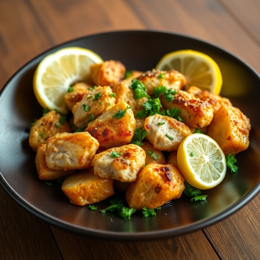 Greek Chicken Bowl plated