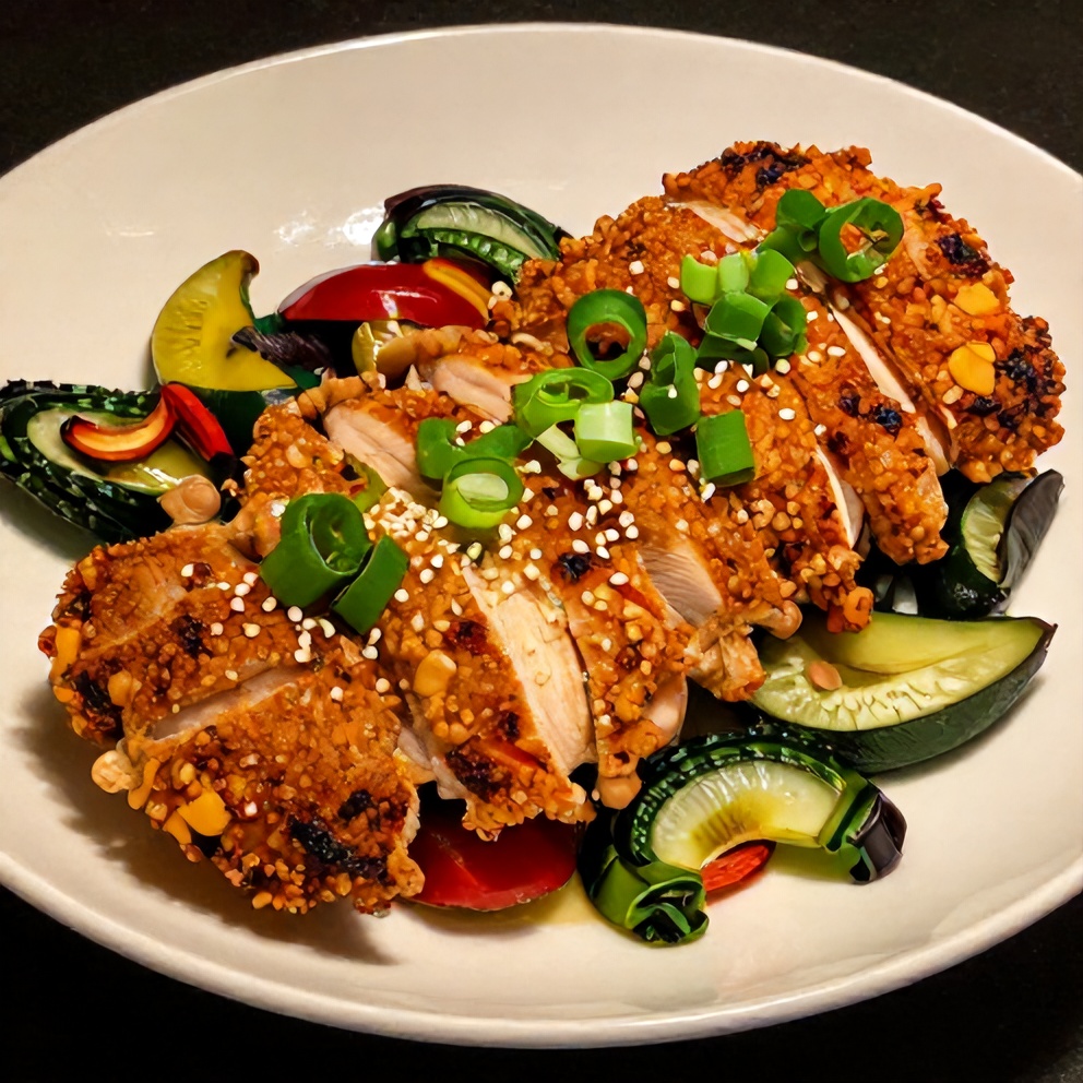 Hawaiian Chicken Sheet Pan Final Dish