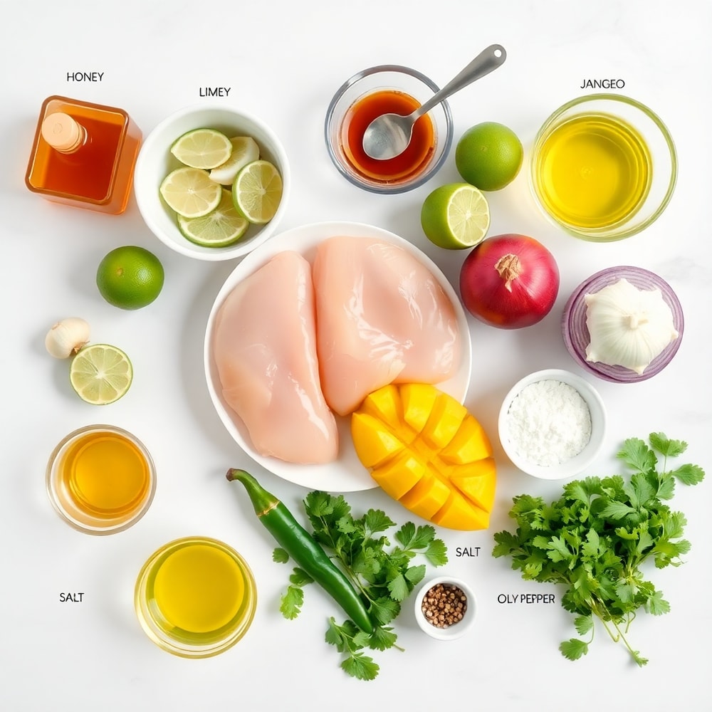 Honey Lime Chicken Ingredients