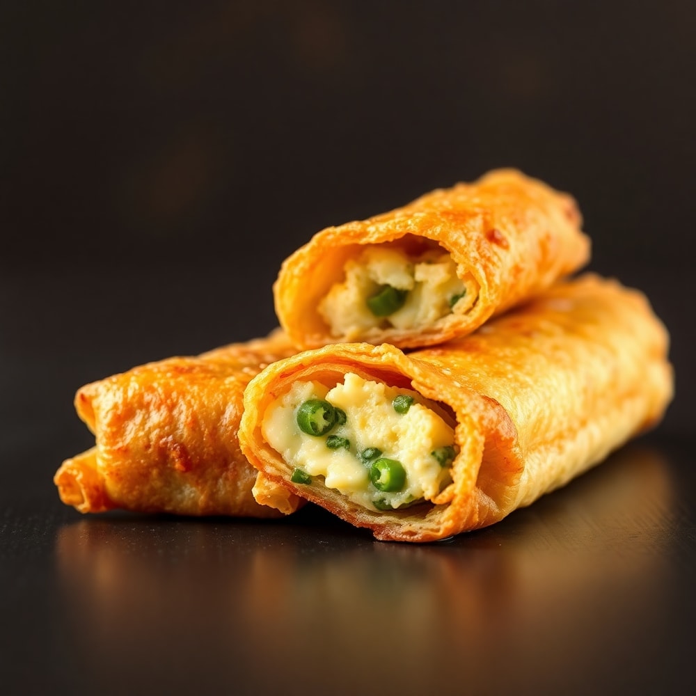 Jalapeño Popper Egg Rolls