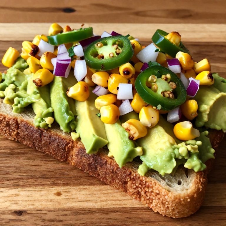 Mexican Street Corn Avocado Toast