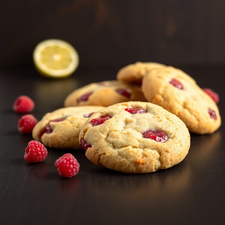 Raspberry Lemon Cookies