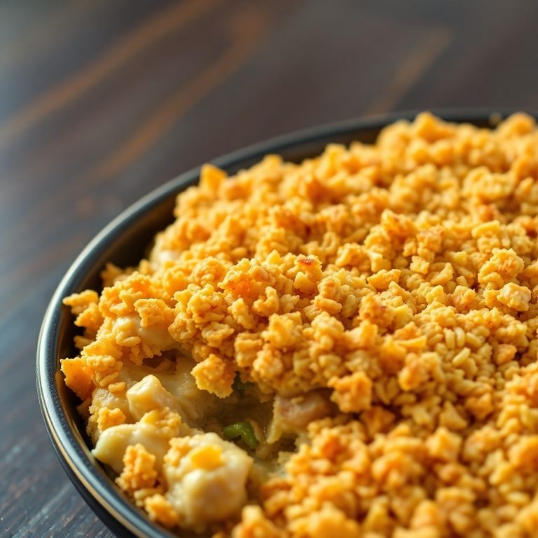 Ritz Cracker Chicken Casserole