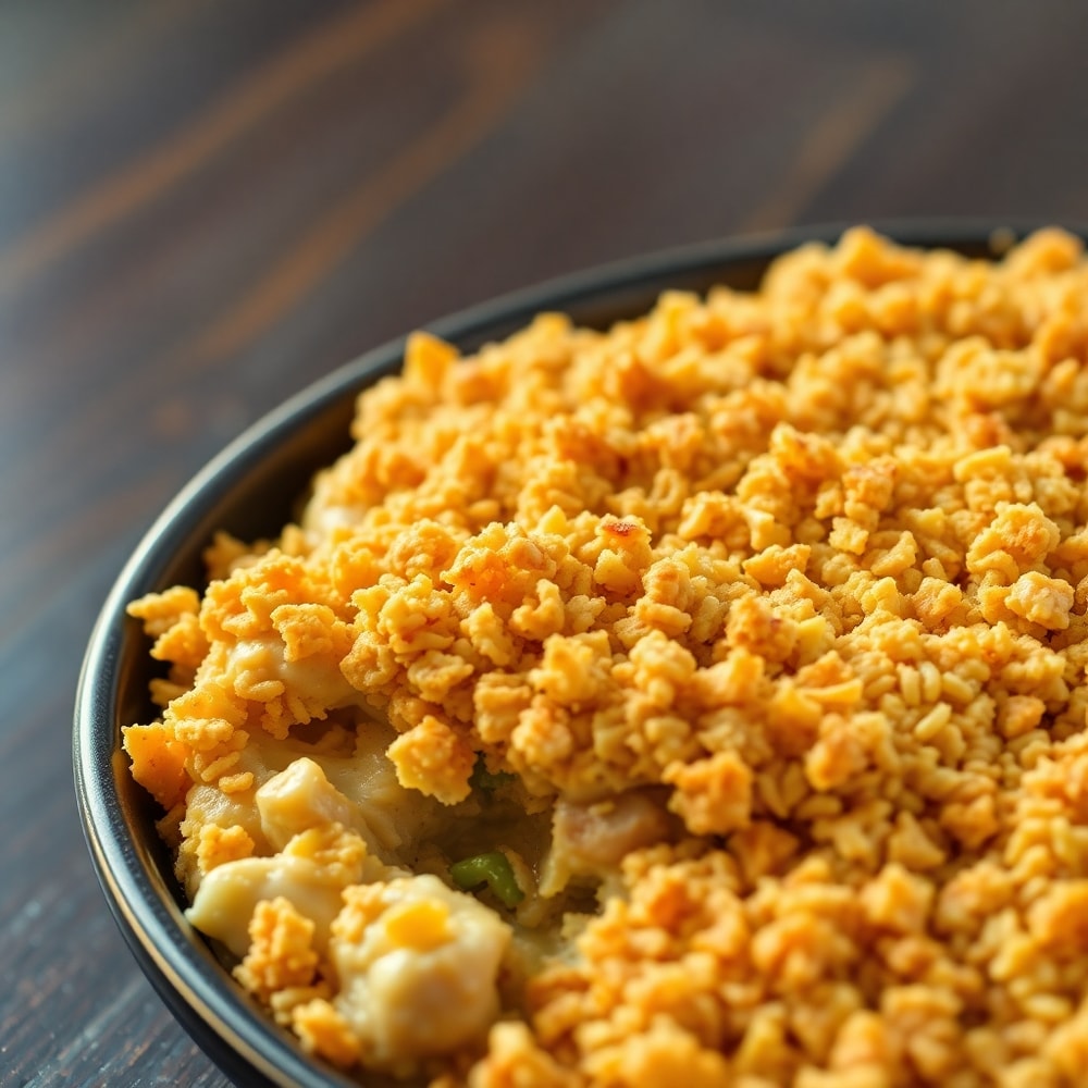 Ritz Cracker Chicken Casserole