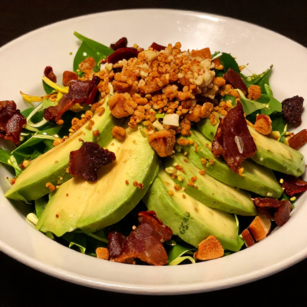 Crispy Scala Chopped Salad with Avocado