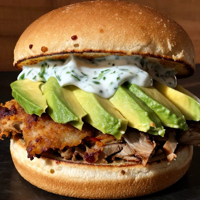 crispy turkey avocado burger