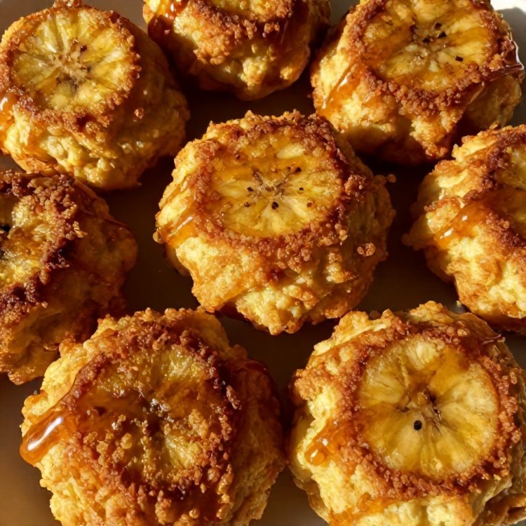 Easy Baked Cinnamon Banana Fritters