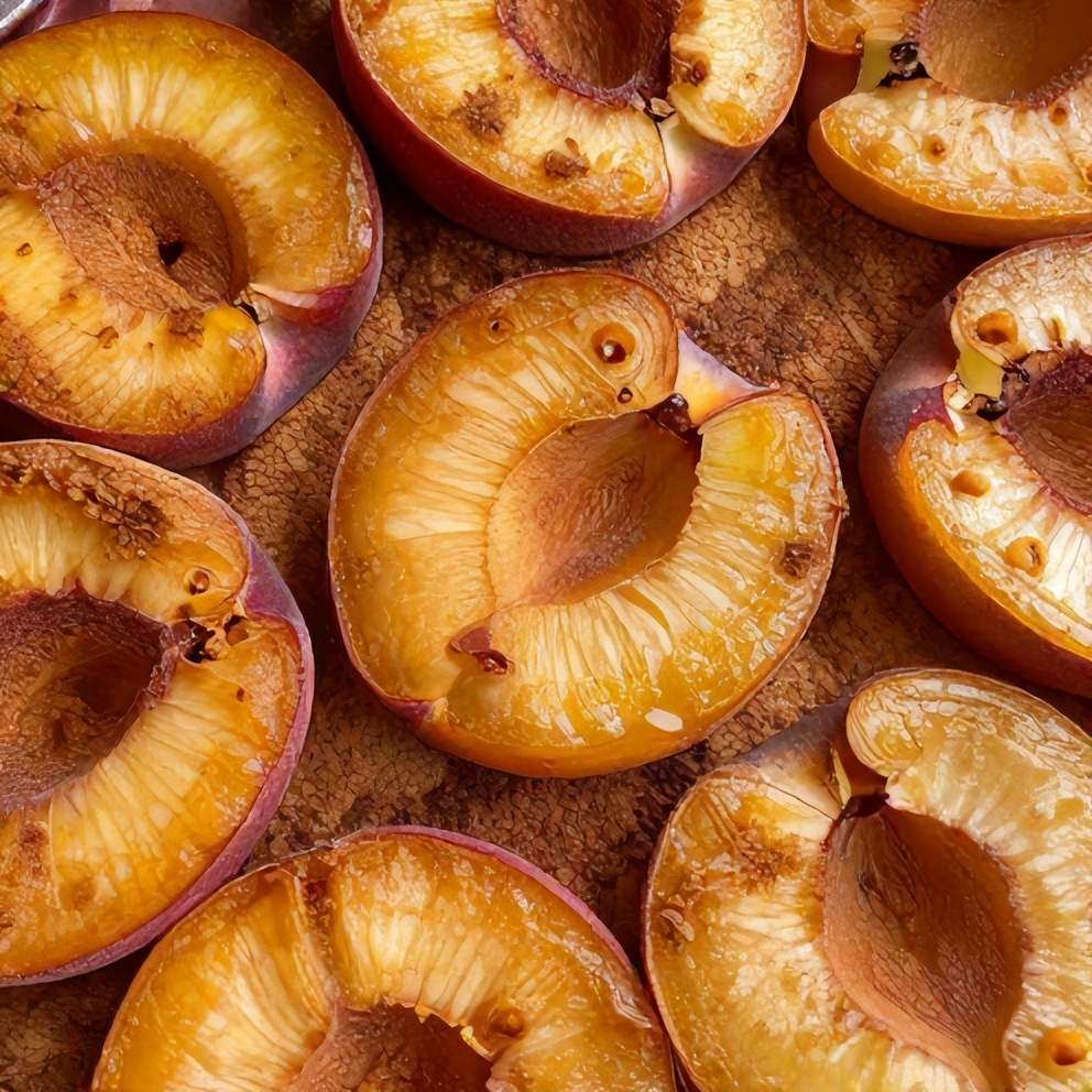 easy baked peaches
