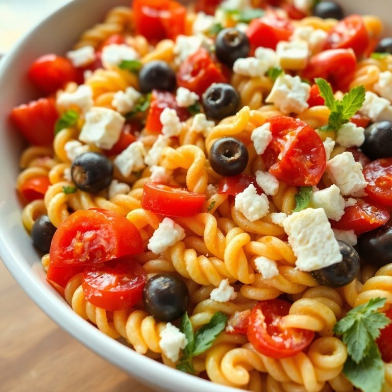 Bloody Mary Pasta Salad
