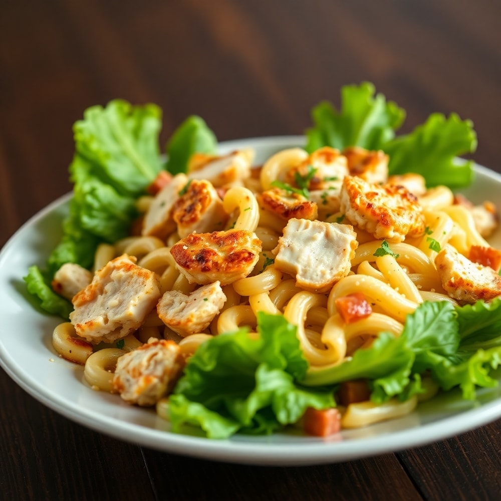Chicken Caesar Pasta Salad