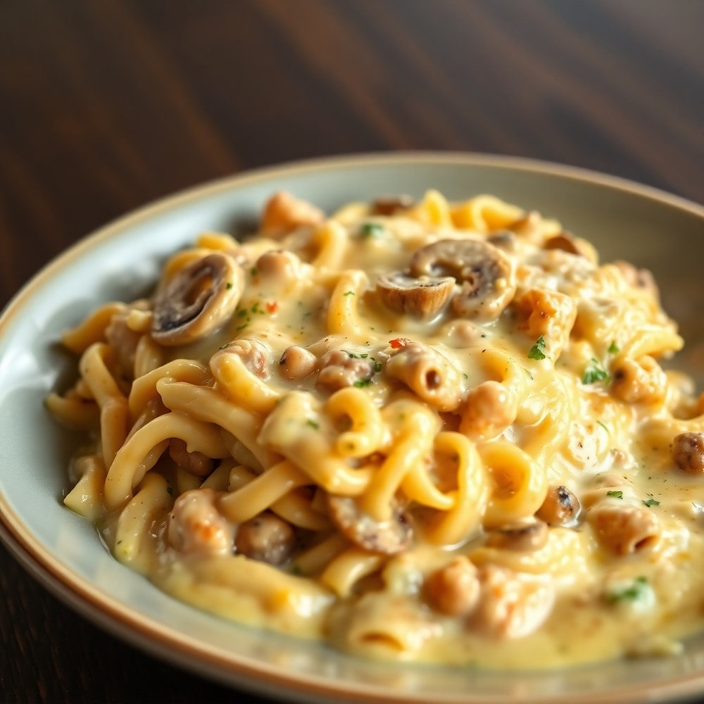Easy Chicken Tetrazzini