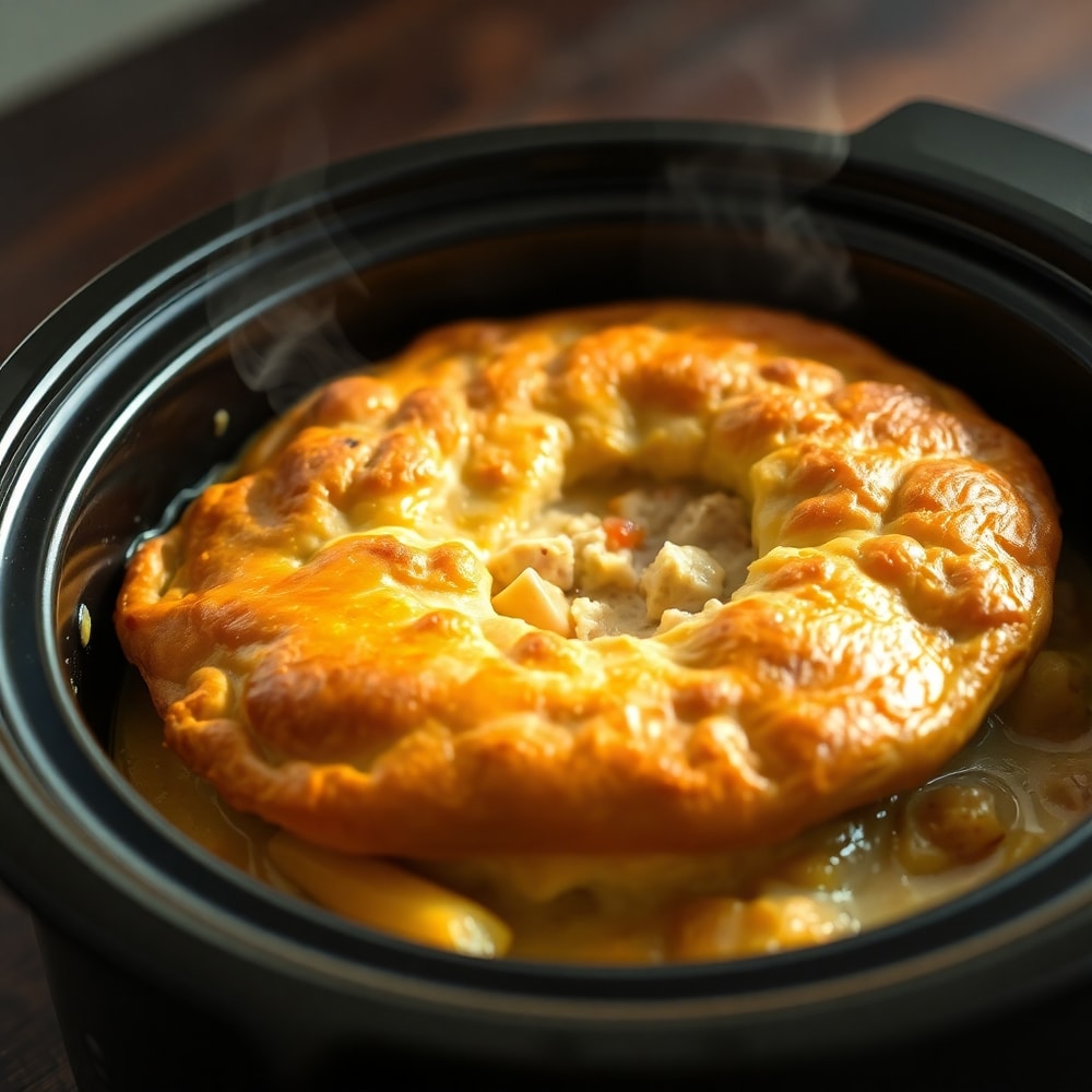 Crockpot Chicken Pot Pie