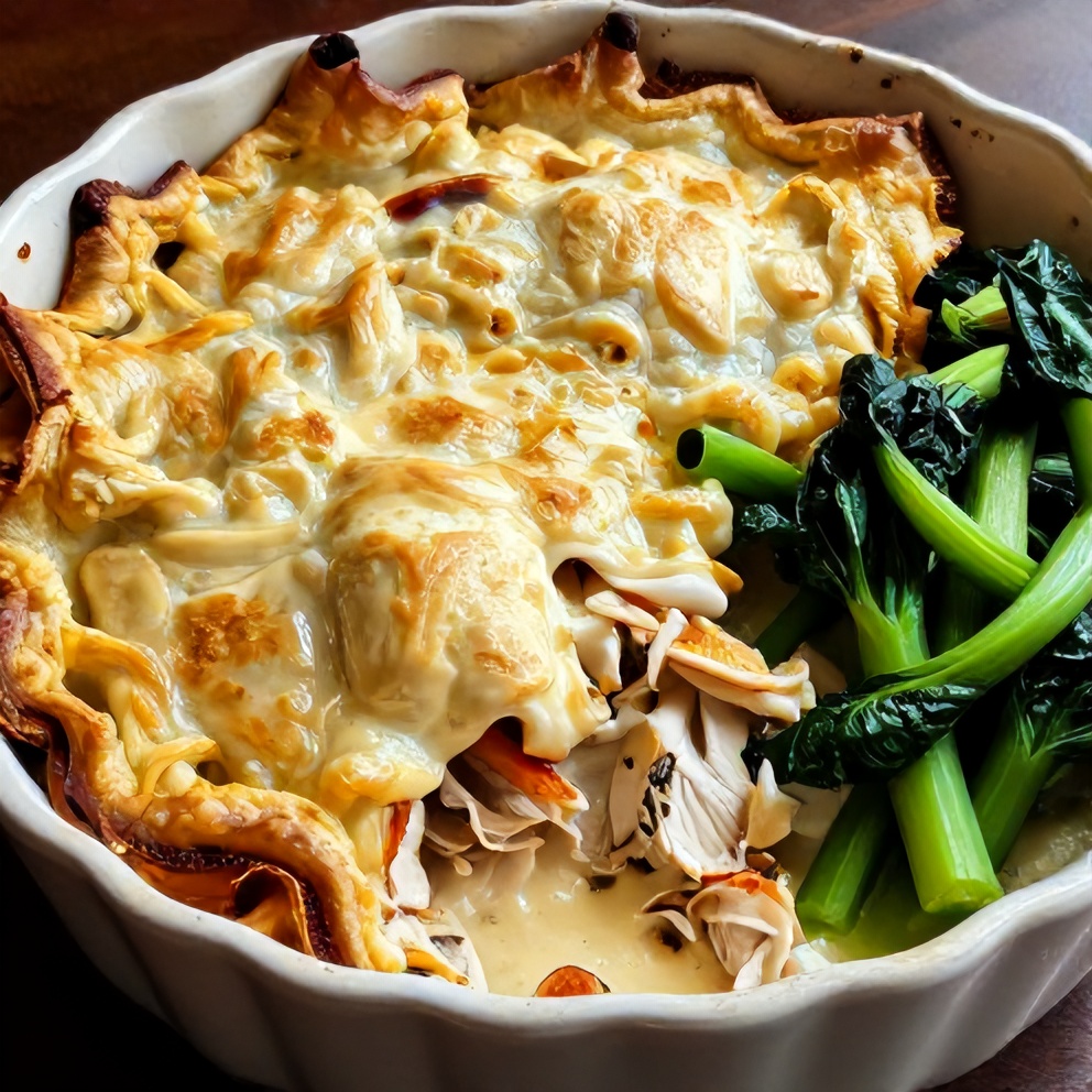 chicken pot pie casserole