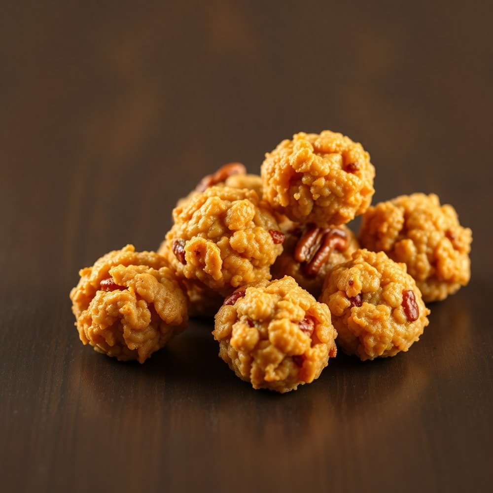 Easy Pecan Crunch Glazed Bites
