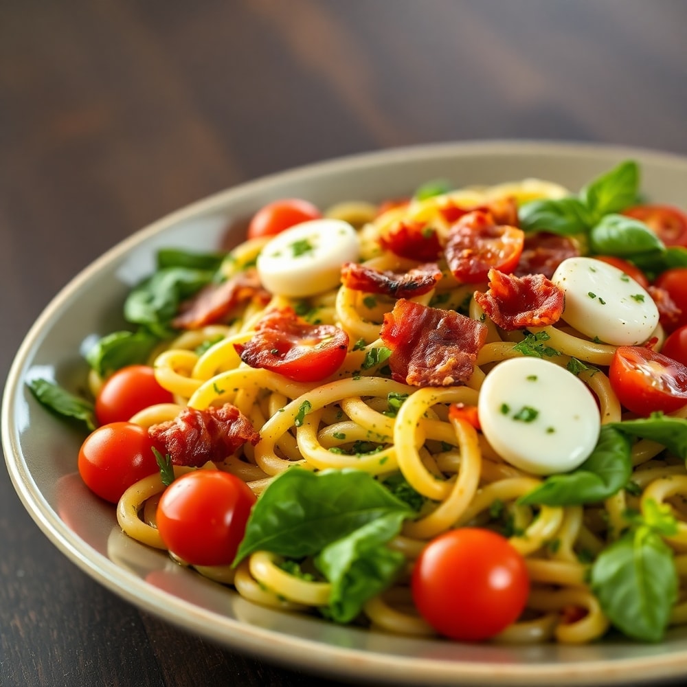 Easy Pesto Pasta Salad