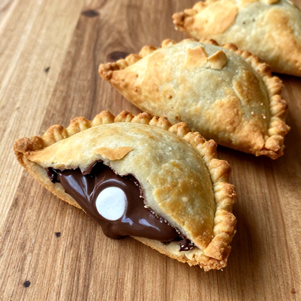 easy s'mores hand pies