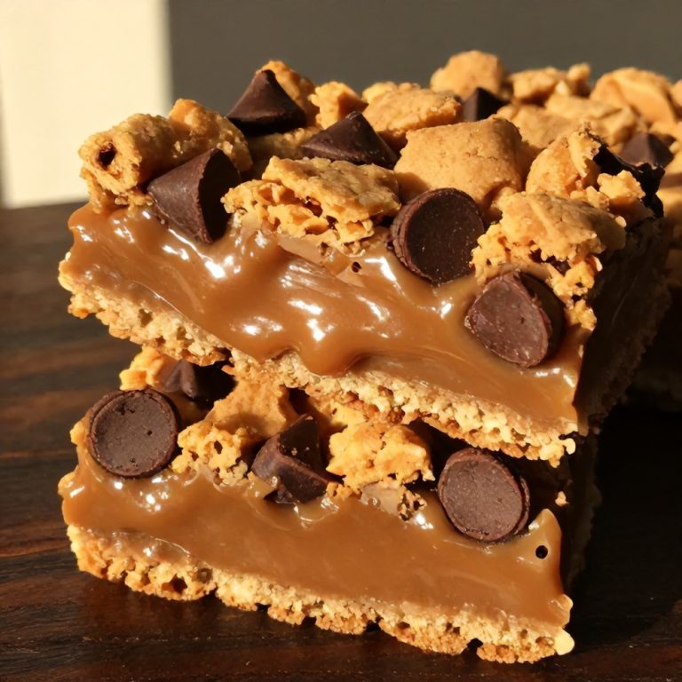 Easy Twix Cookie Bars