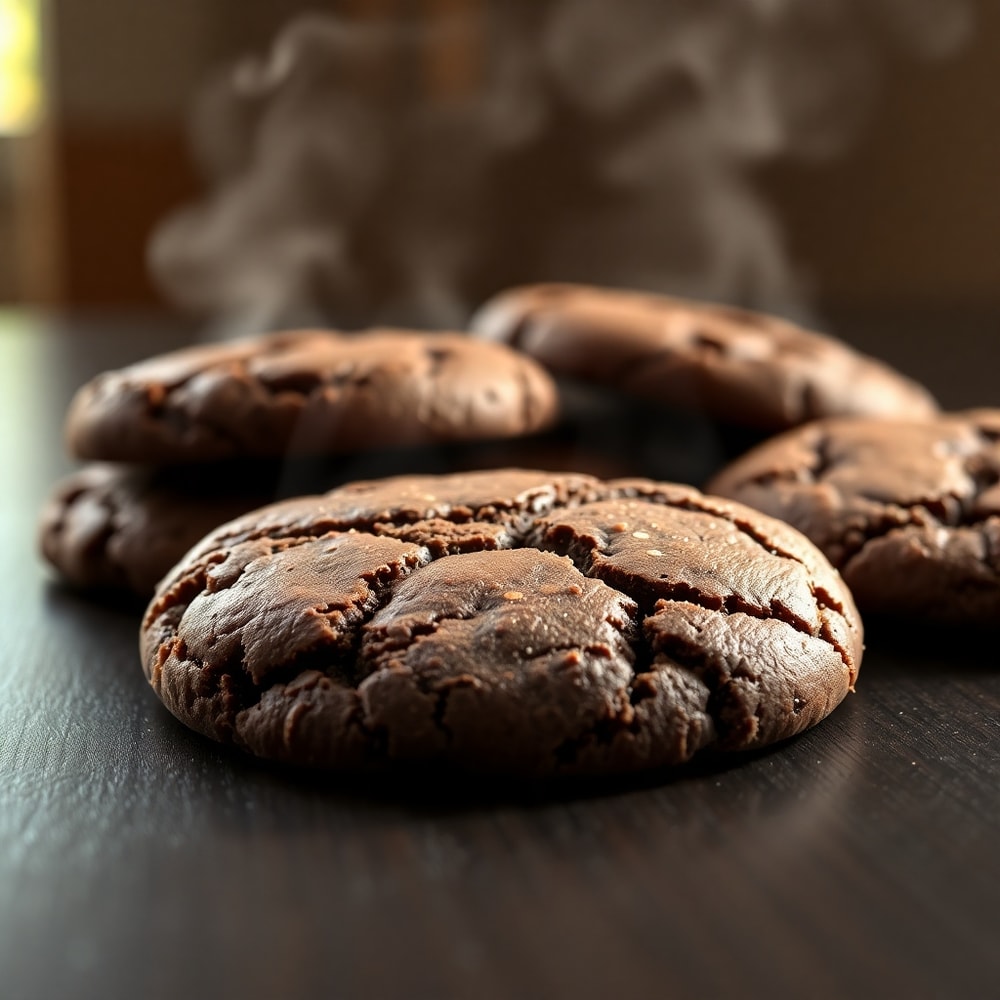 Fudgy Chocolate Brownie Cookies