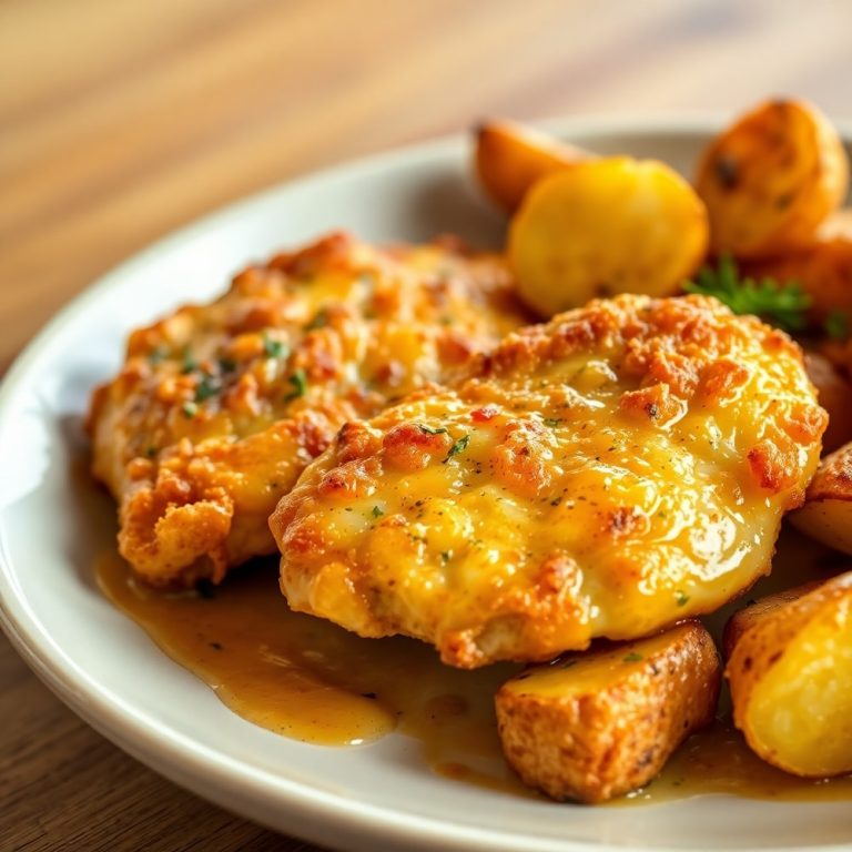 Garlic Parmesan Chicken and Potatoes