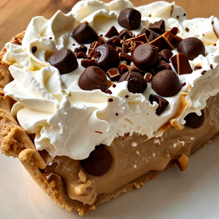 Giant Peanut Butter Cup Pie