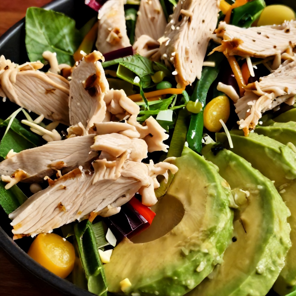 Healthy Avocado Chicken Salad