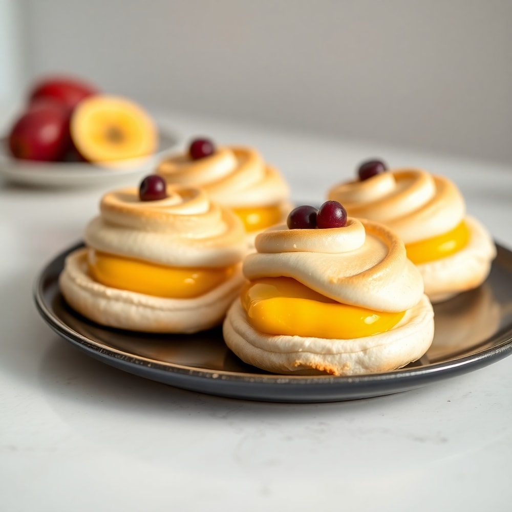 Individual Passionfruit Pavlovas