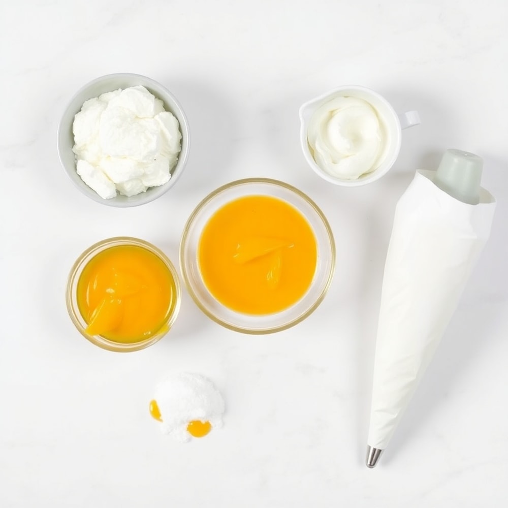 Ingredients for Individual Passionfruit Pavlovas