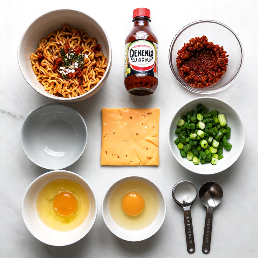 Korean Spicy Ramen Noodles Ingredients
