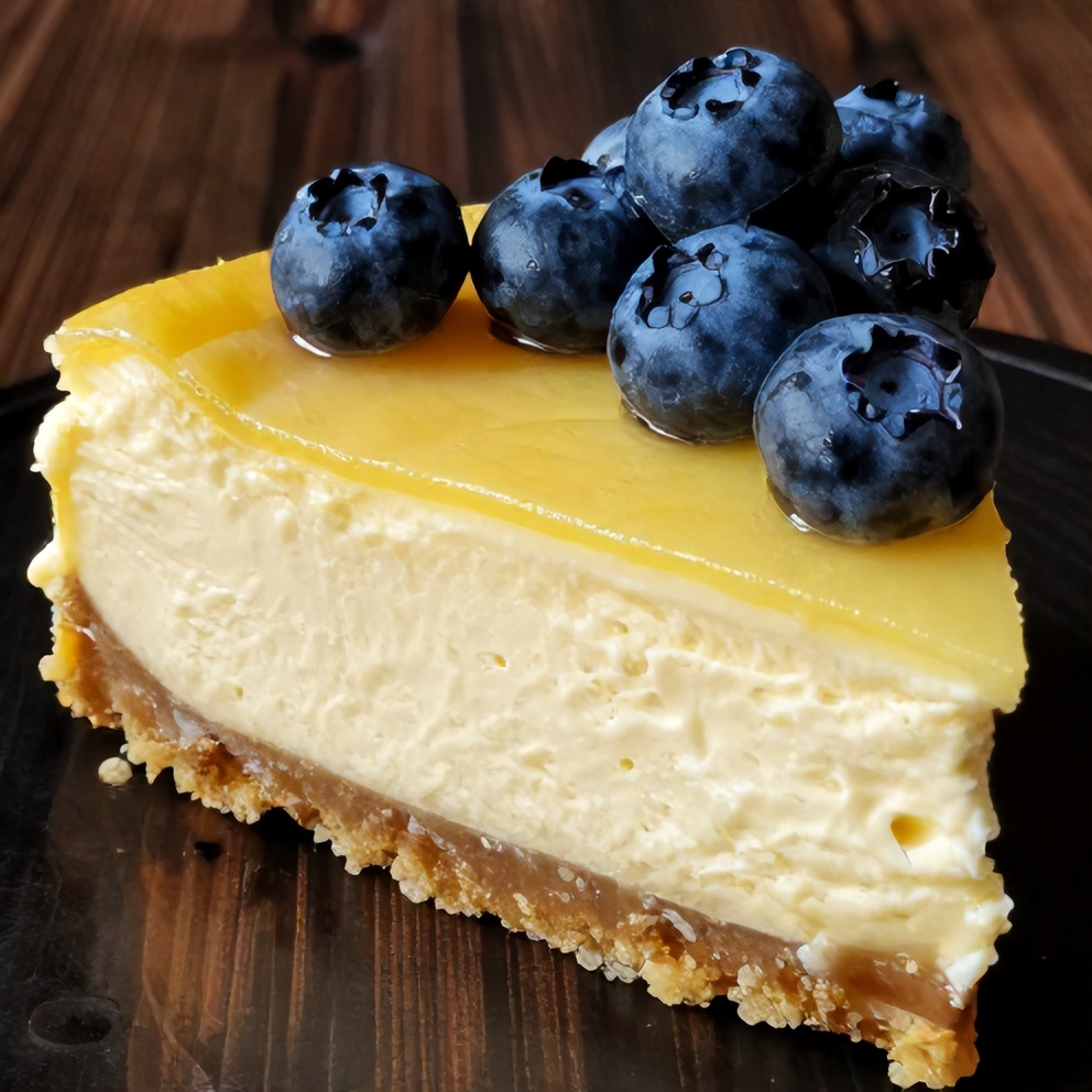 Lemon Blueberry Cheesecake Dump Cake