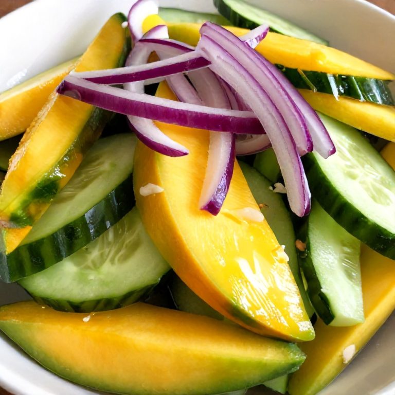 Mango Cucumber Salad