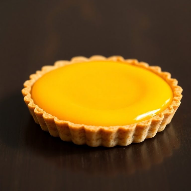 mango curd tart