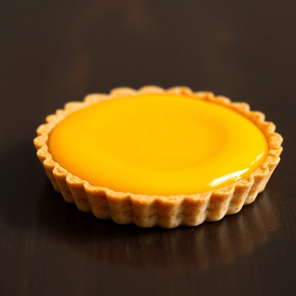 mango curd tart