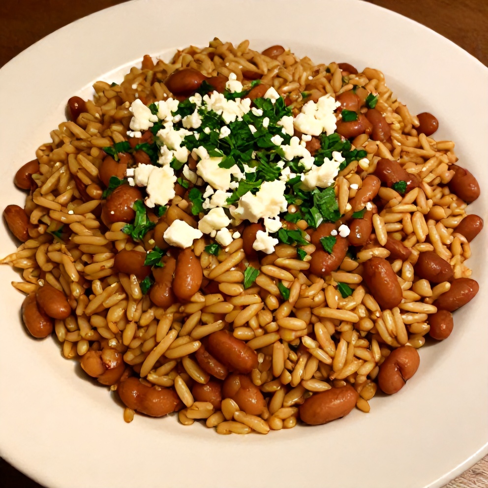 Mediterranean Orzo and Beans One-Pot Dinner