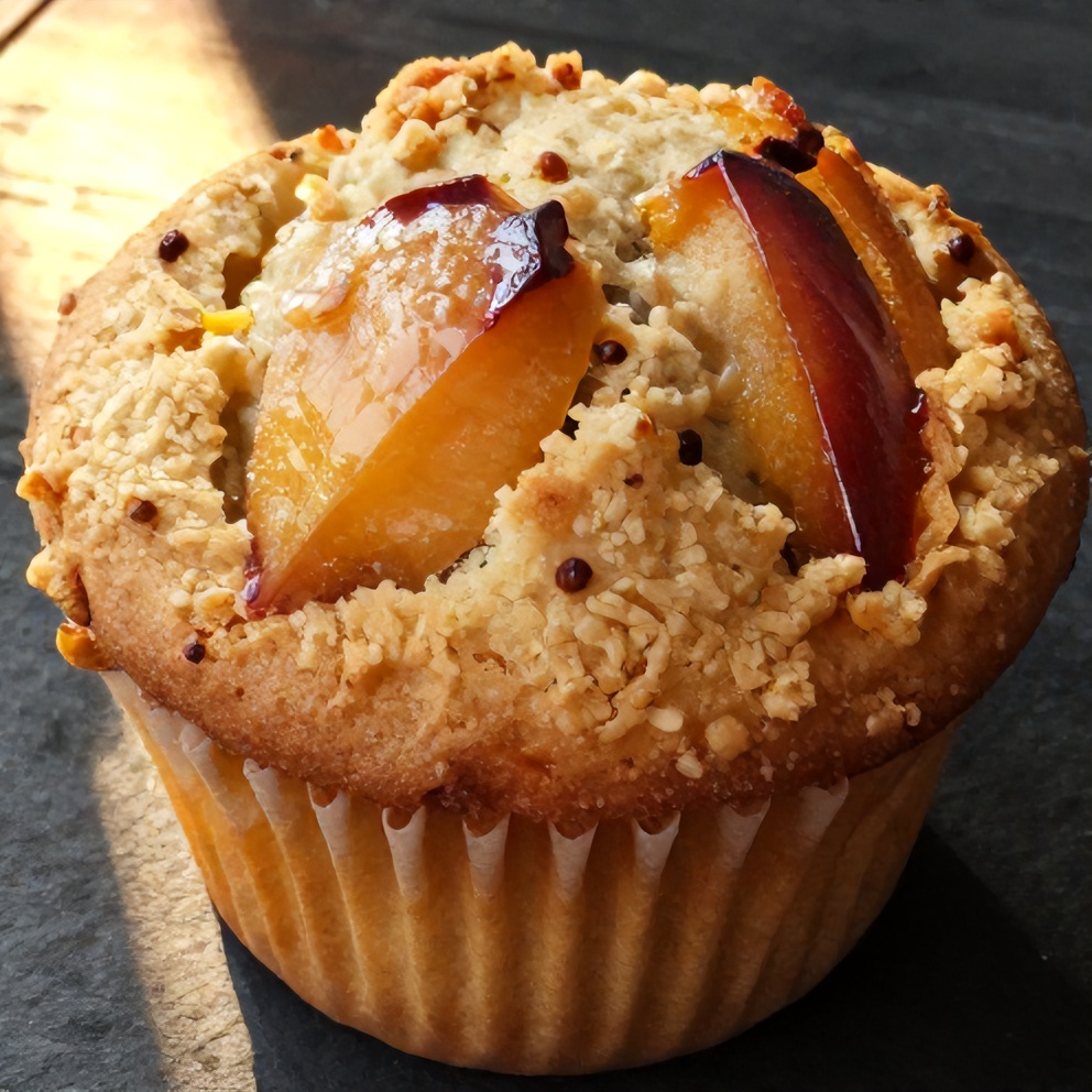 Peach Muffins