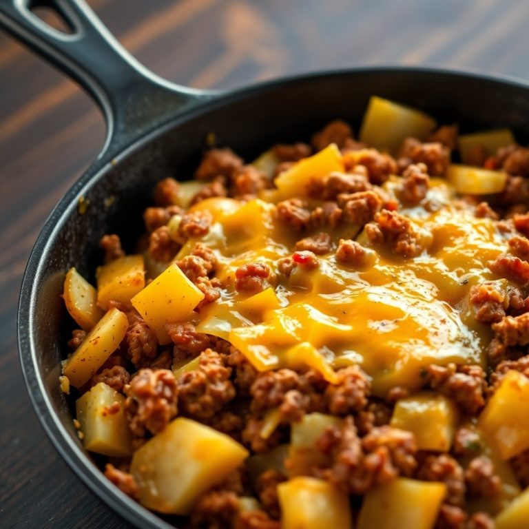 Sloppy Joe Potato Skillet