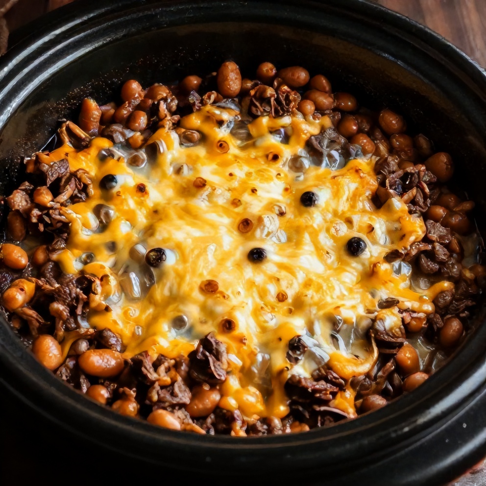 Slow Cooker Cowboy Casserole