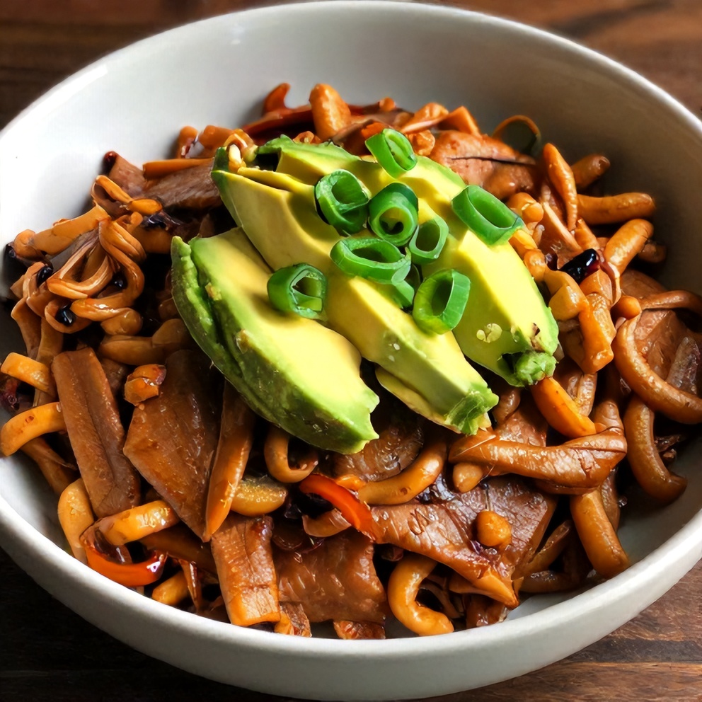 Slow Cooker Cowboy Casserole served in a bowl
