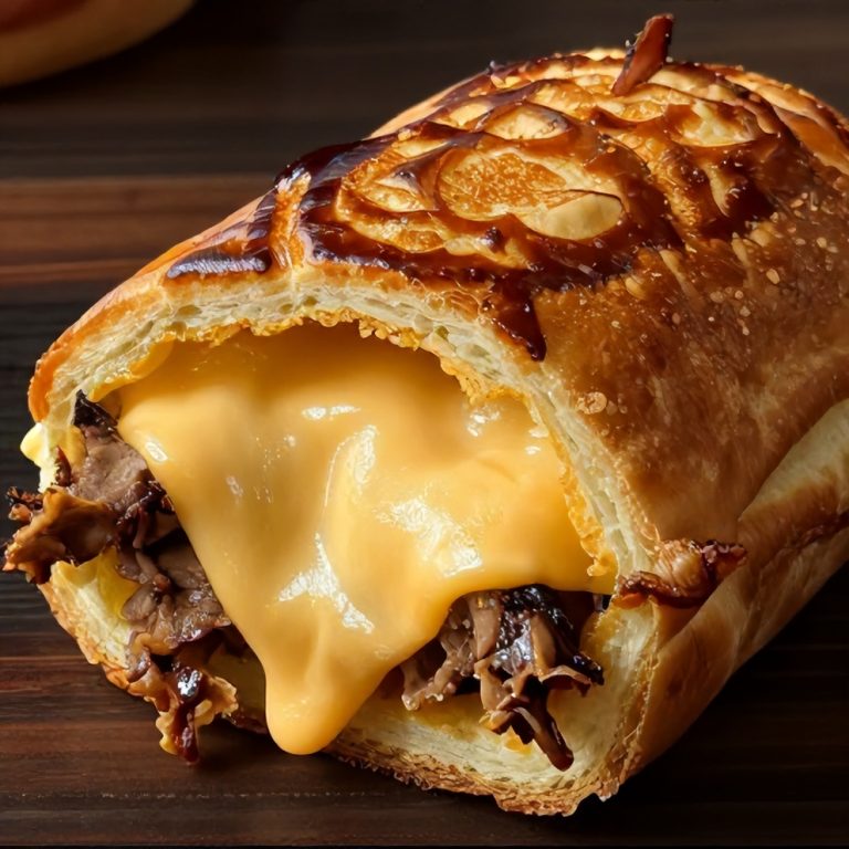 smoked beef french toast roll-ups