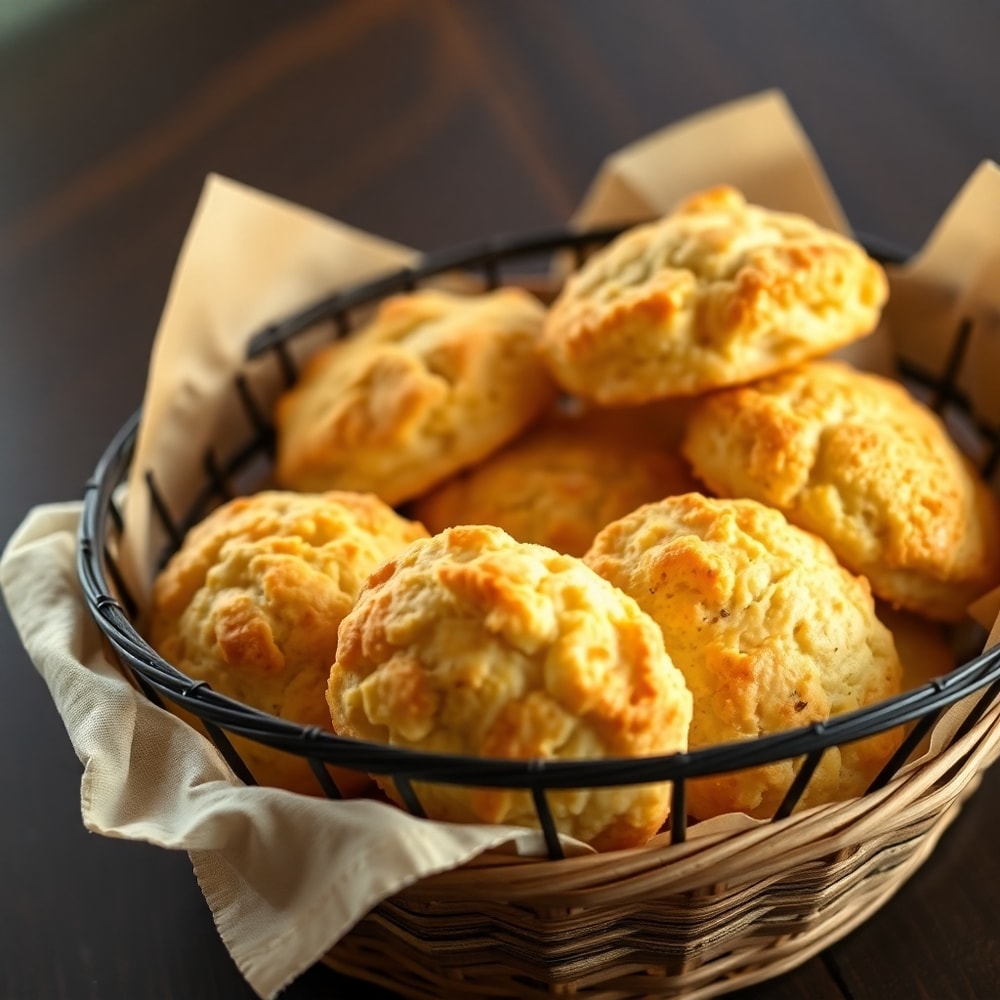 Sour Cream and Onion Biscuits