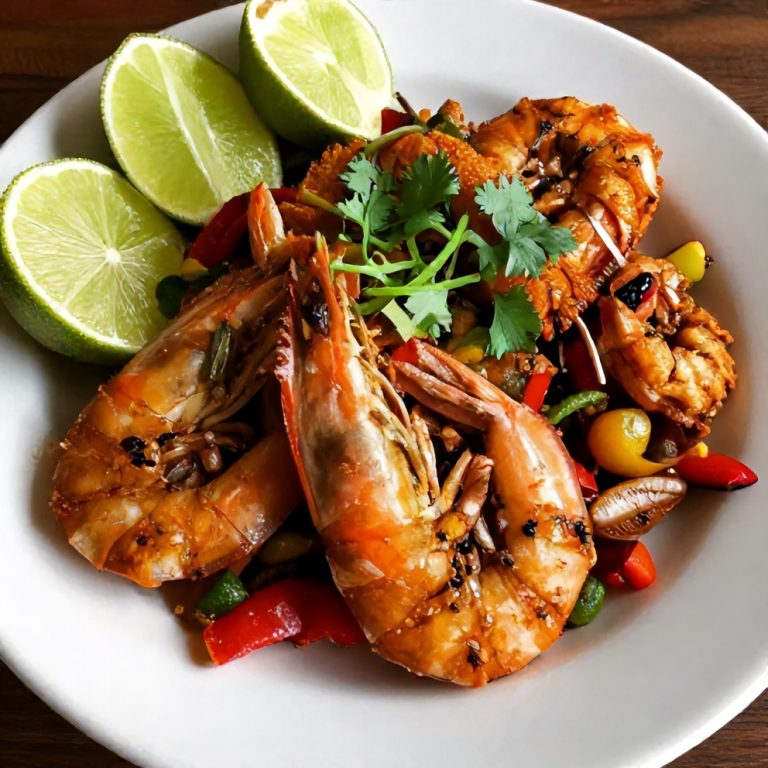 Spicy Shrimp Veracruz