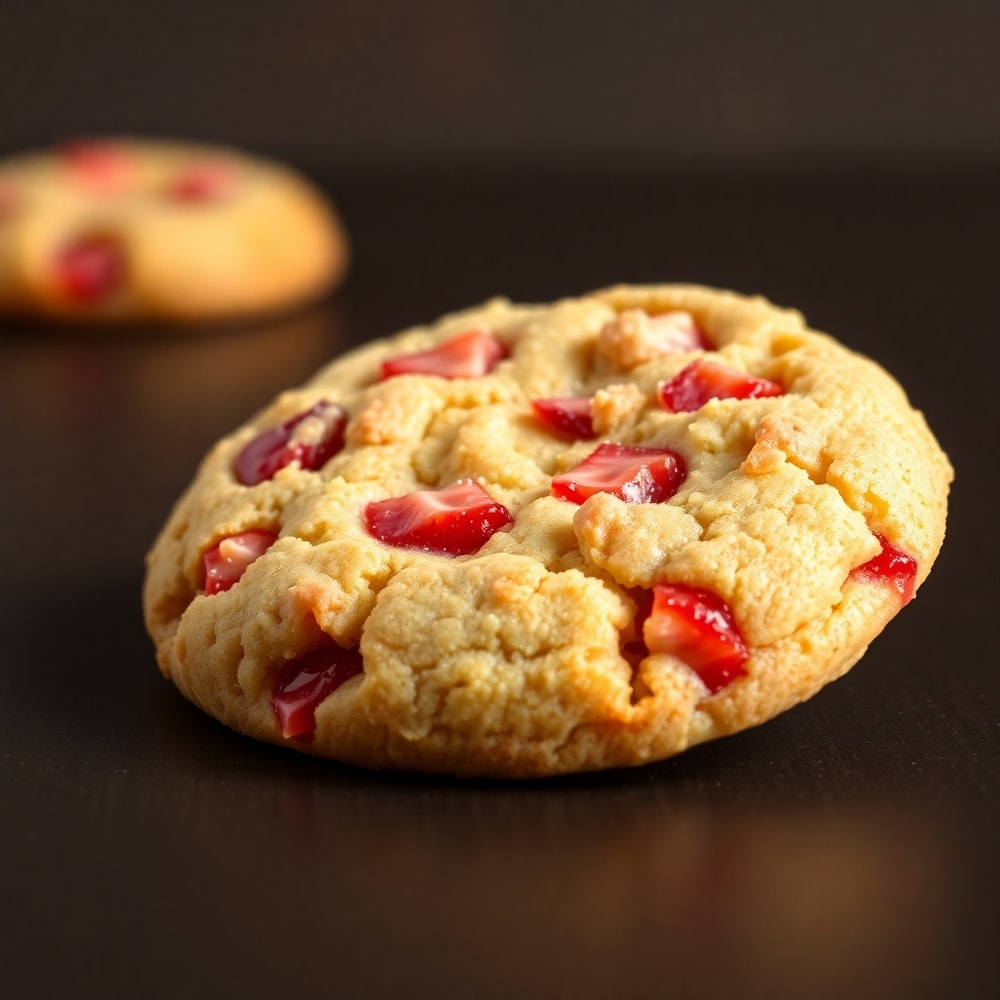 Strawberry Crunch Cookies