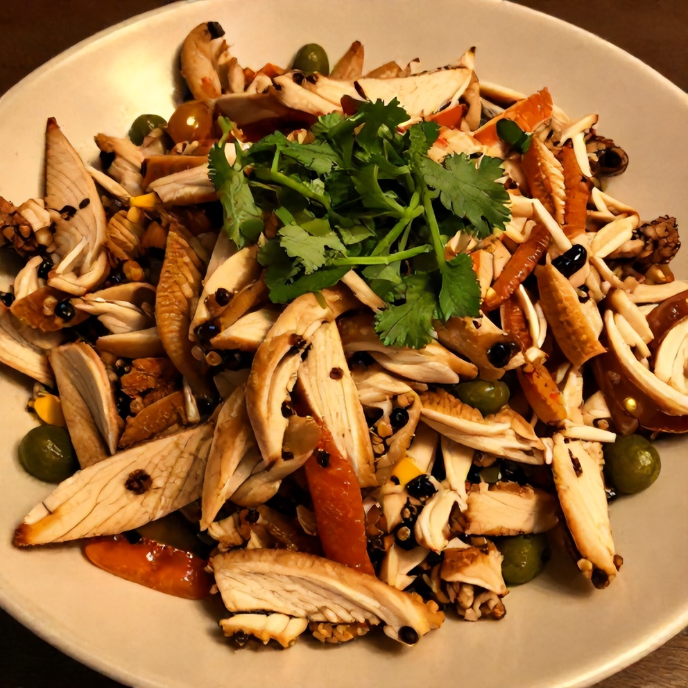Plated Chipotle Chicken Cobb Salad